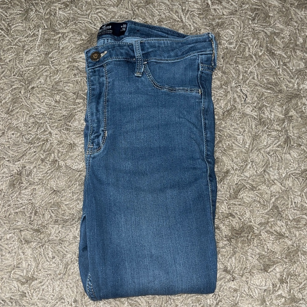 Hollister Blue Skinny Jeans
